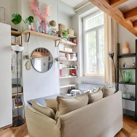 Elegant Studio A Proximite Du Canal Saint Martin 公寓 *
