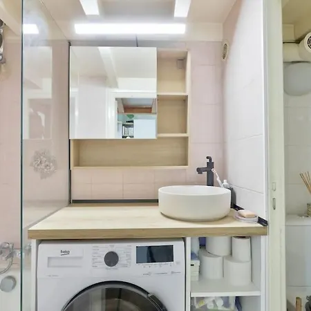 Lägenhet Elegant Studio A Proximite Du Canal Saint Martin